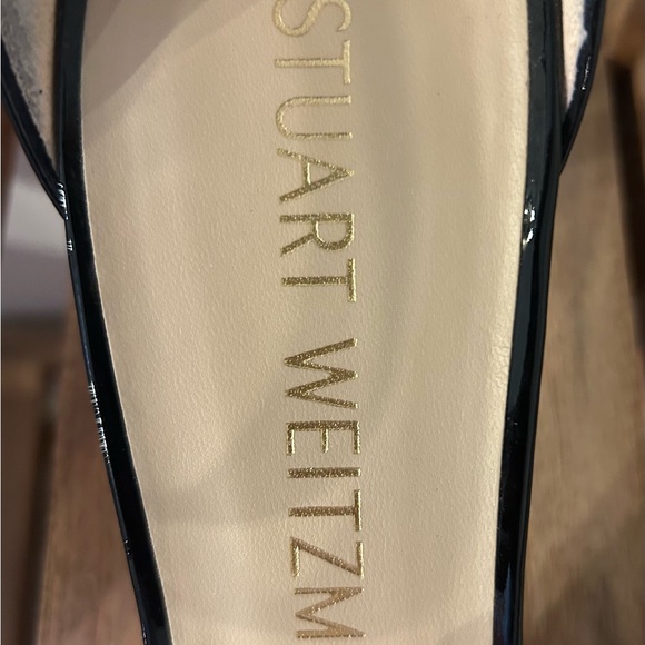 đź’–Stuart Weitzman Black Women's Nudistcurve 75 Sandal heelsđź’– - Picture 3 of 4